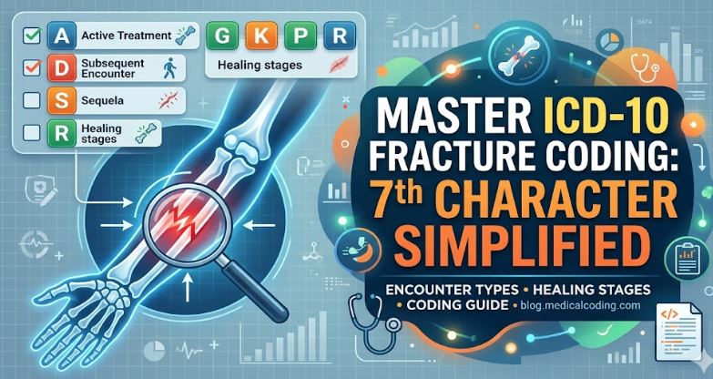 ICD-10-CM Fracture Coding: Complete Guide to 7th Character Selection for Medical Coders