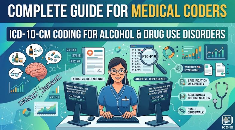 ICD-10-CM Coding for Alcohol & Drug Use Disorders: Complete Guide for Medical Coders